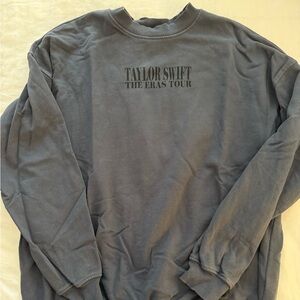 Taylor Swift Eras Tour Blue Crewneck